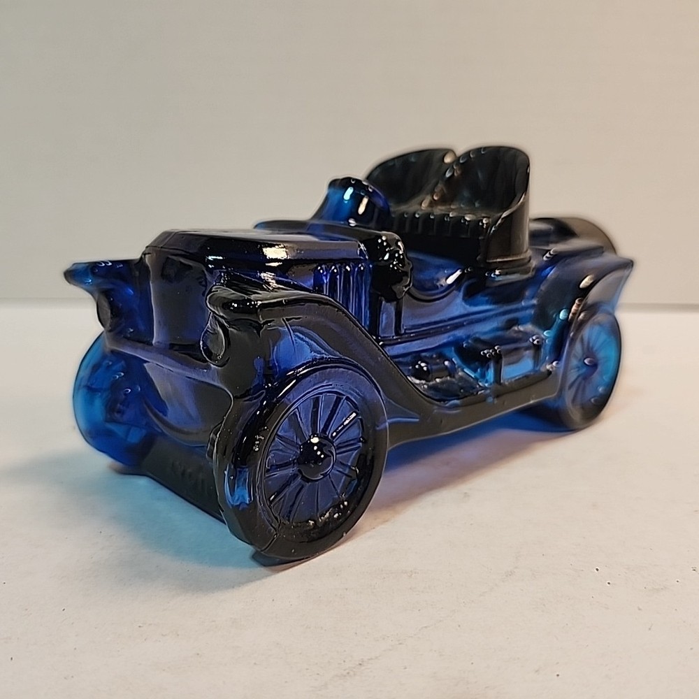 Avon Perfume Cologne Bottle Empty / Car / Blue Roadster