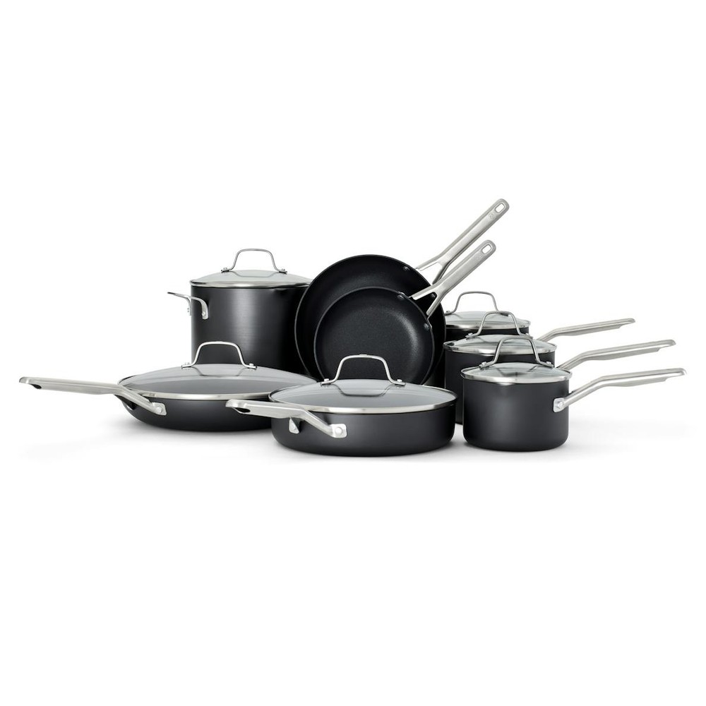 Calphalon® Hard-Anodized Nonstick 14-Piece Cookware Set