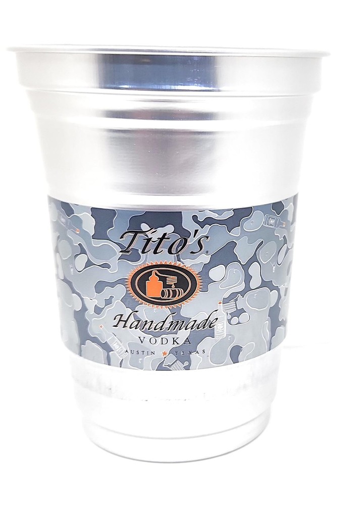 Tito's Aluminum Cup