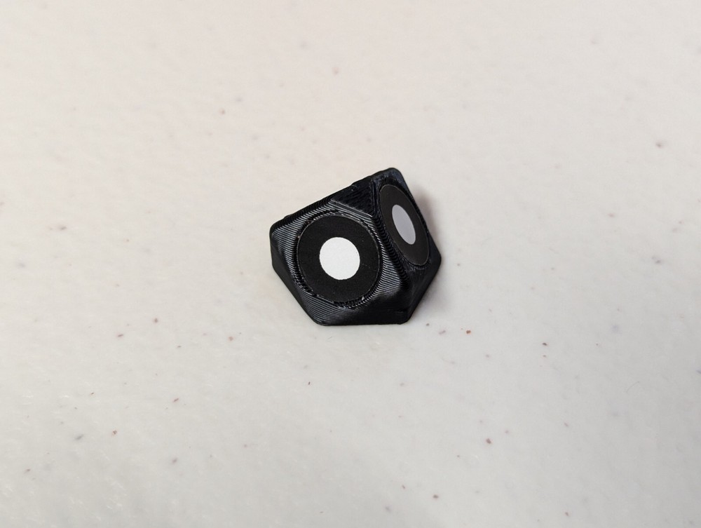 3D Scanner Targets - Geometric Target Markers (Half-Cubic) (10 pieces)