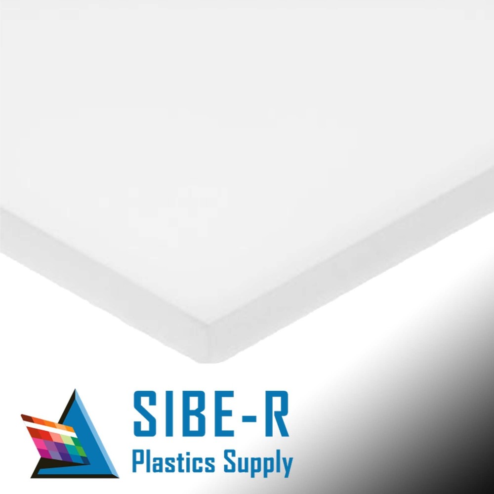 High Density Polyethylene 1" x 6" x 12" HDPE Natural Plastic Sheet