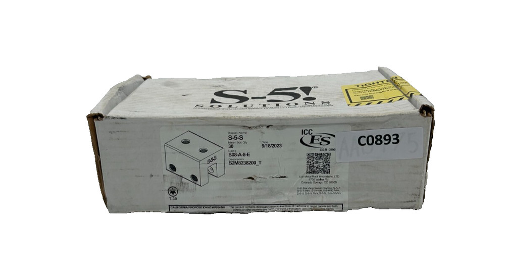 S-5! Solutions S08-A-8-E - Lot of 30