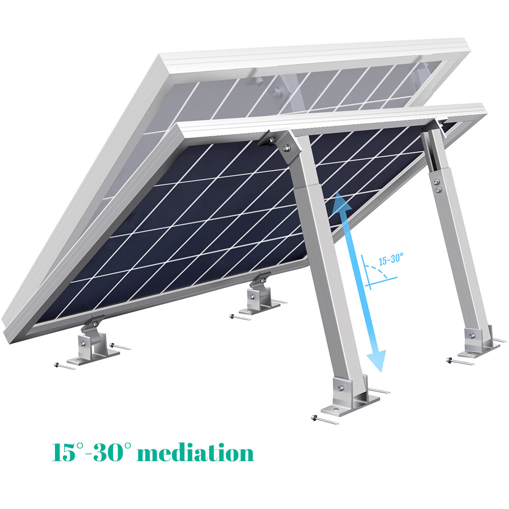 1-5Pair Solar Panel Mounting Brackets Tilt Mount Bracket Adjustable Angle Panel