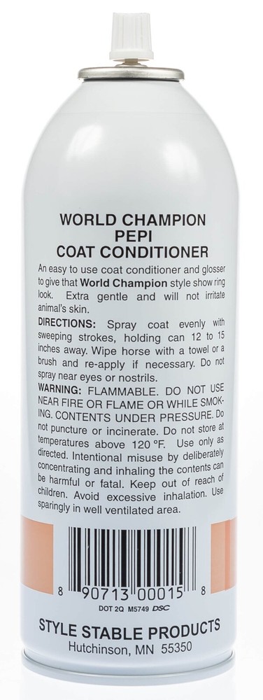 World Champion Pepi Coat Conditioner, 11.6 oz