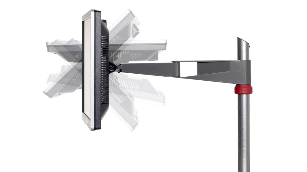 Knoll Sapper Dual Monitor Arm (Black)