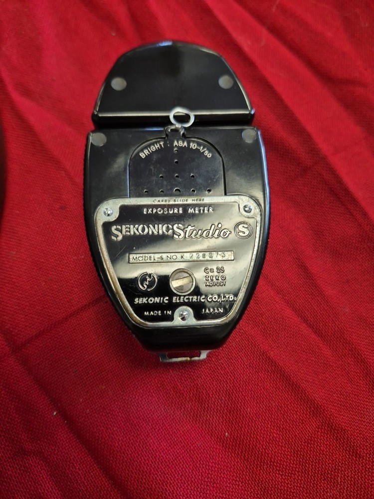 Vintage Sekonic Studio Model S Light Exposure Meter