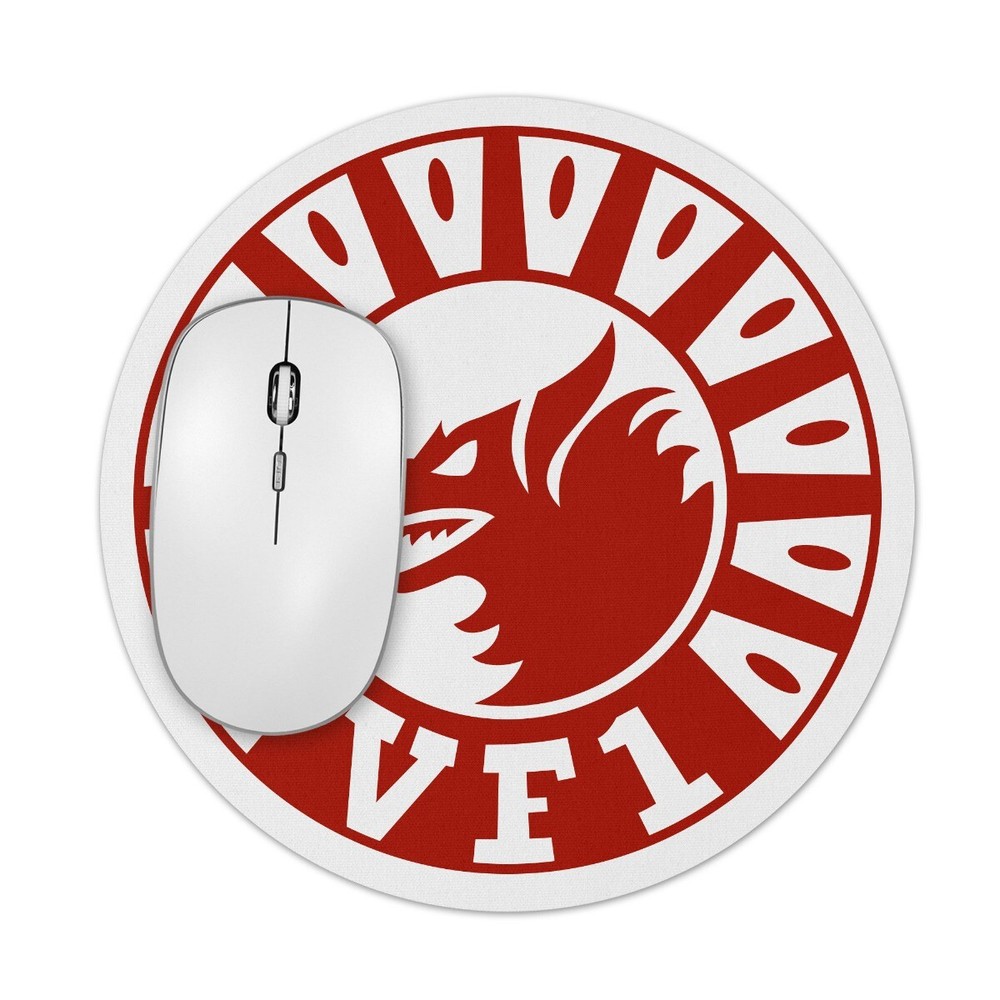 VF-1 Wolfpack Logo 7.5 Inch Round Mouse Pad