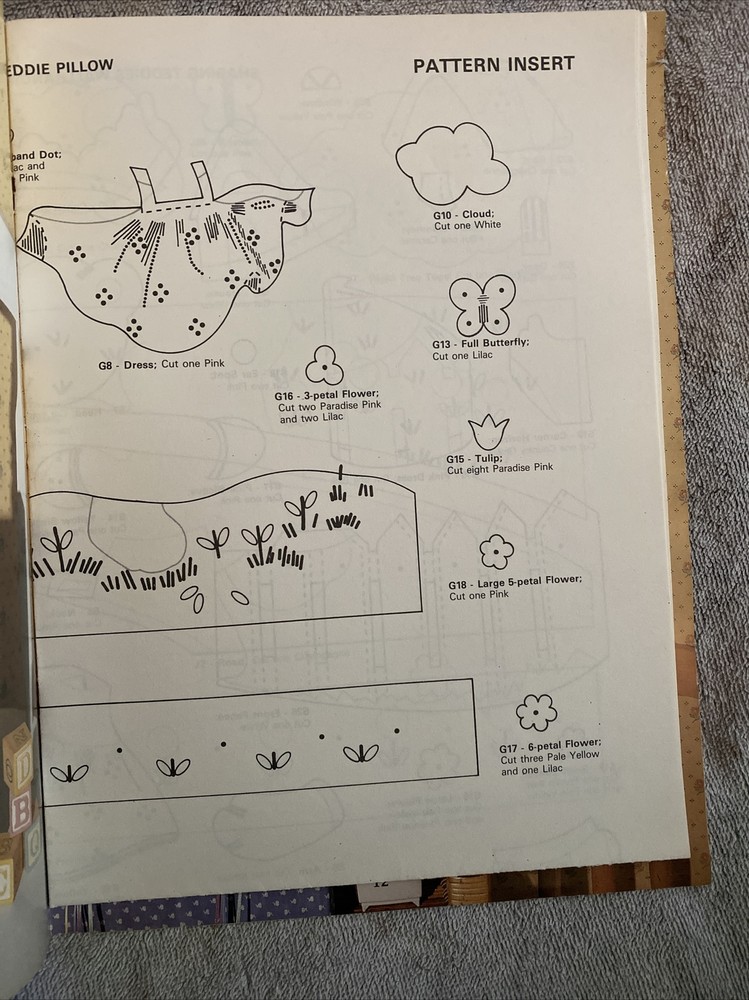 Leisure Arts Shadow Appliqué Teddies Pattern Booklet