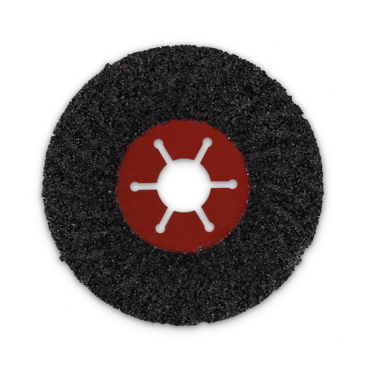 50 Pack - 4.5" x 7/8" Silicon Carbide Semi-Flex Sanding Discs for Angle Grinder