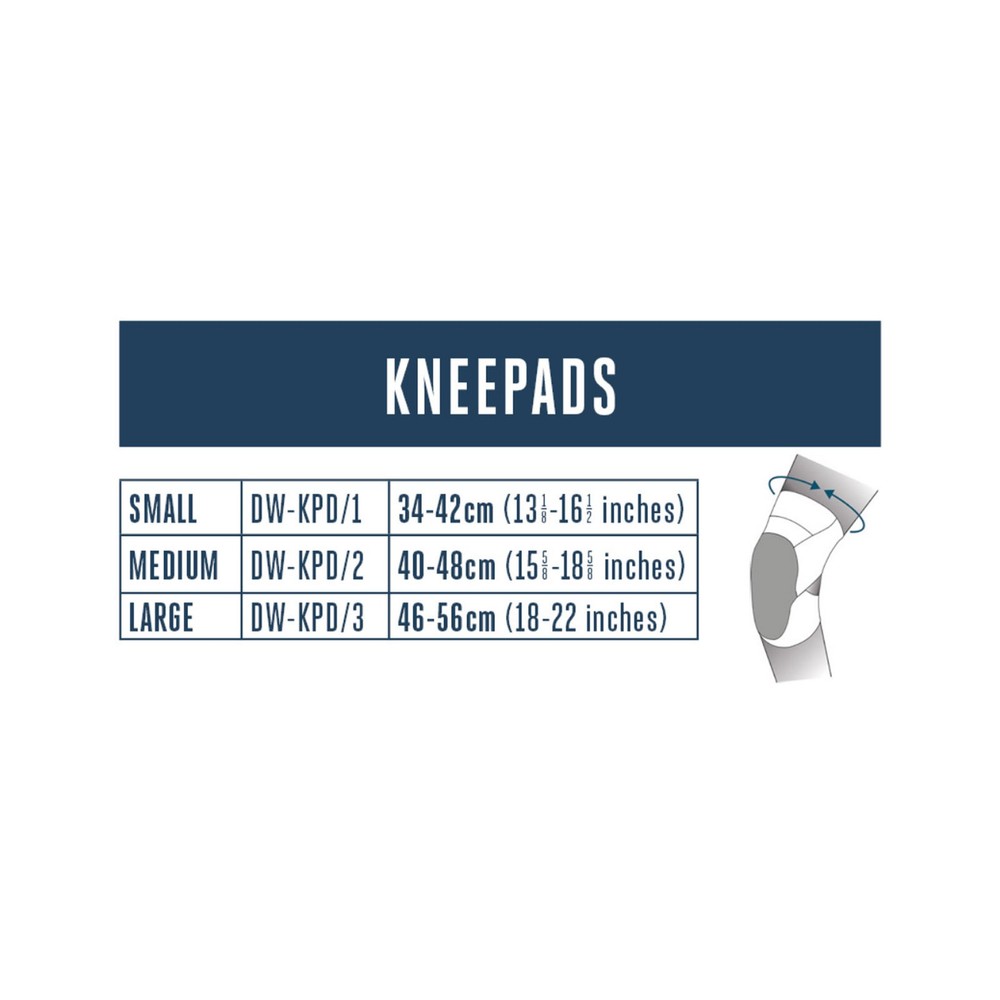 SPINLOCK Impact Protection Large Kneepads (DW-KPD/3)