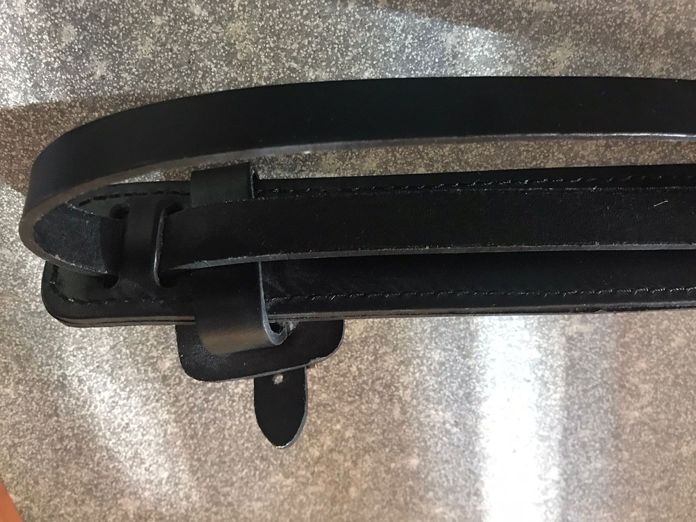 Sword Baldric - leather back sling