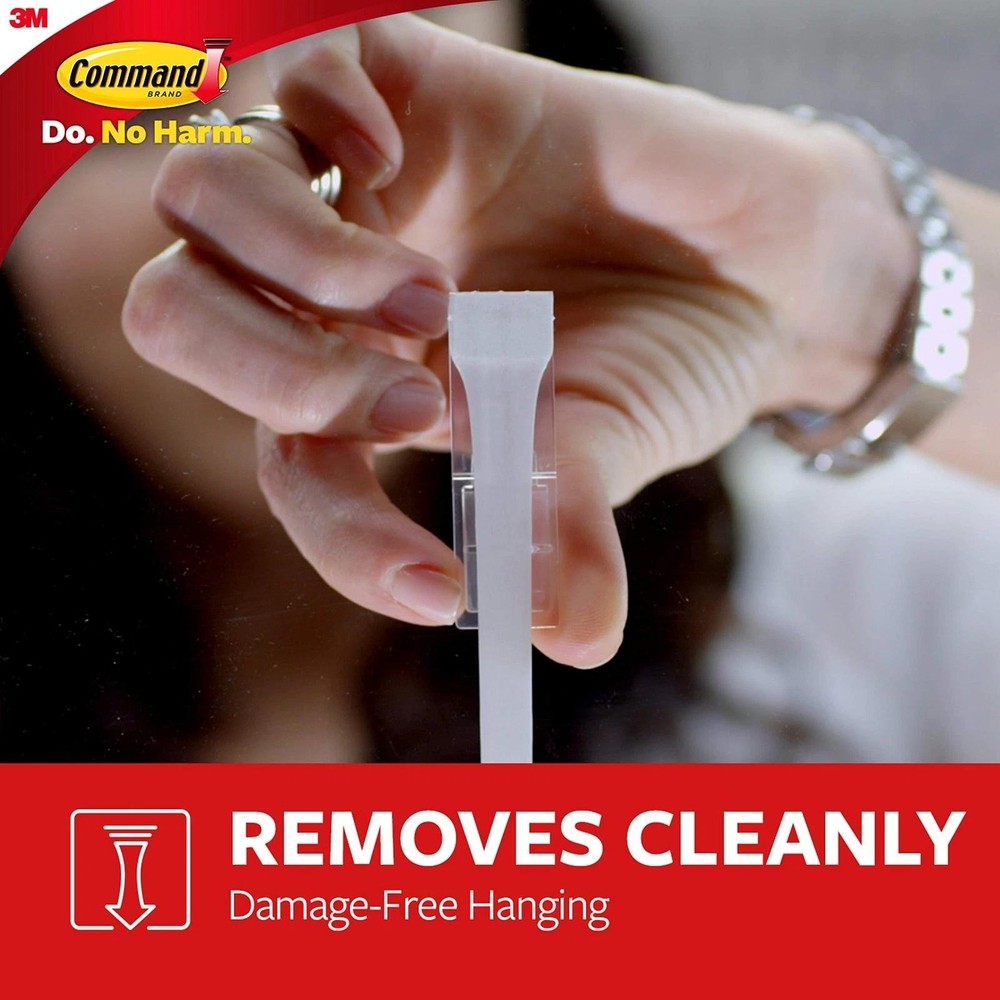 Command Medium Designer Hooks, 2 Hooks and 4 Command Strips, Damage-free Han...