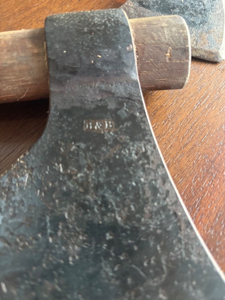 Vintage H&B Forge Crain Hawk & Bearded Clipped Hawk