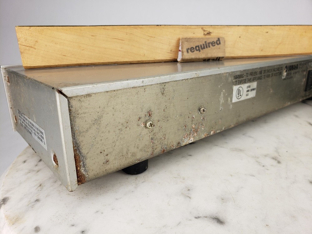 Vintage Yamaha Model DT-2 Audio Timer Silver