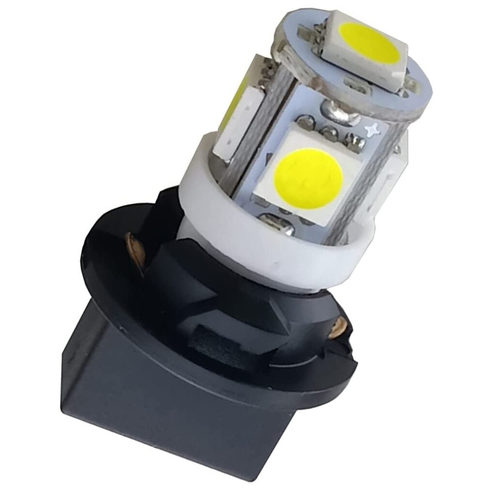 2Pcs PC579CP Instrument Panel Courtesy Light LED Bulbs + Socket for Electrical