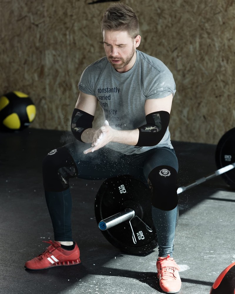 Jupiter Elbow Sleeves (Pair),Support for Squat,Weightlifting,Powerlifting,Bas...