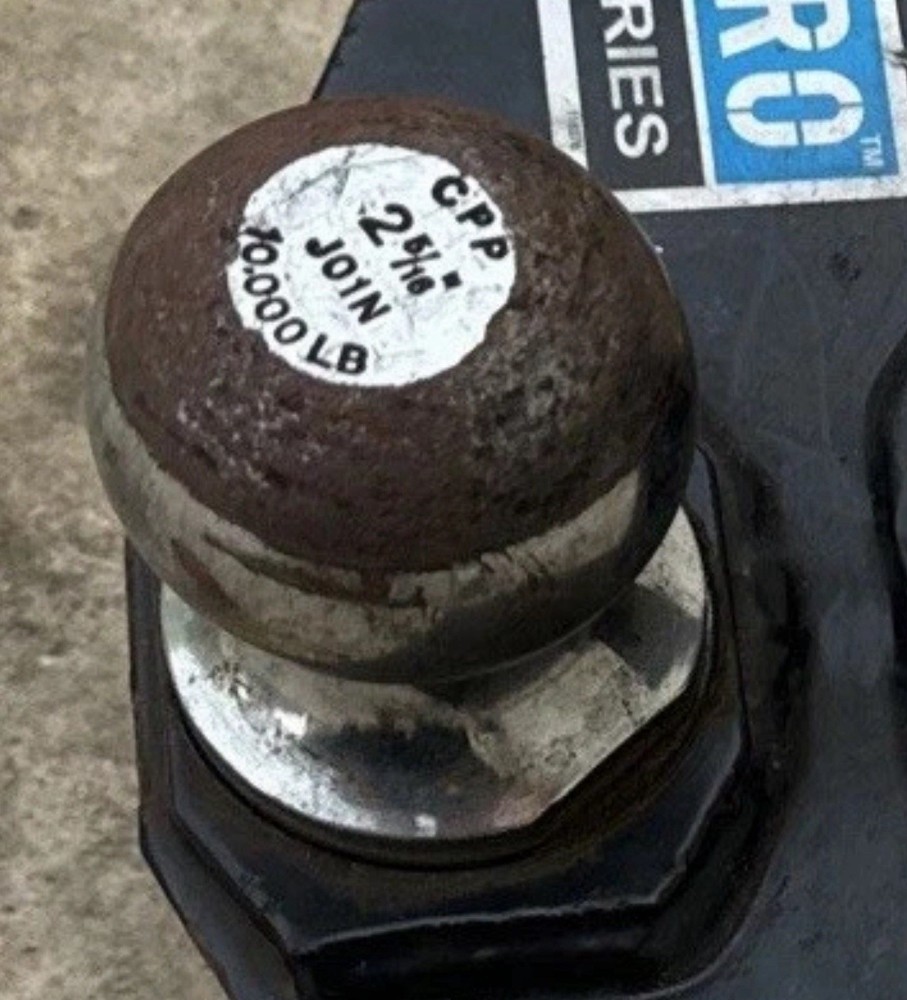 Pro Series Round Bar Weight Distributing Sway Control Ball & Hardware Drop Down