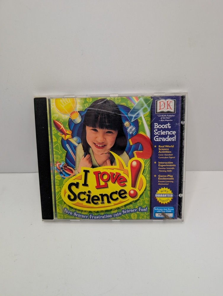 I Love Science Interactive Learning Windows 95/98/NT4