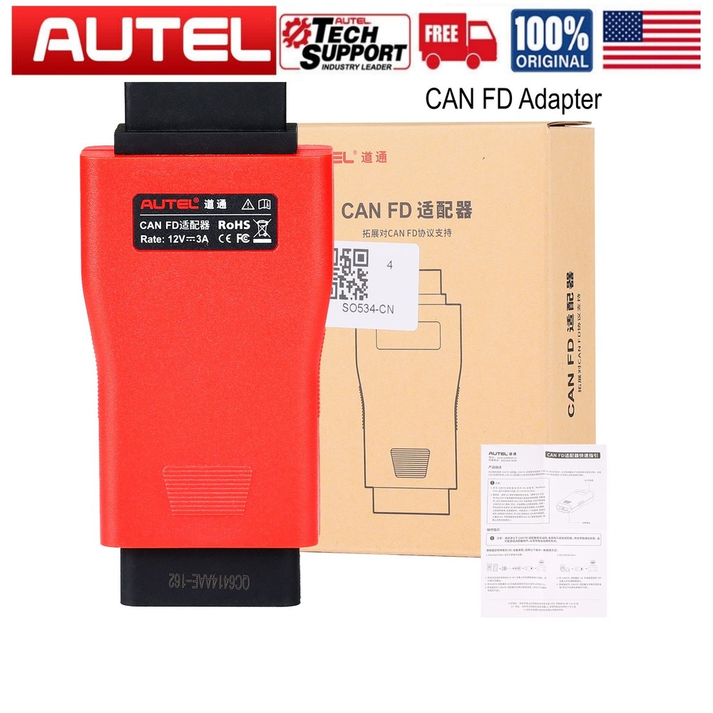 Original Autel CAN FD Adapter Work With VCI Connector For Diagnostic Scanner