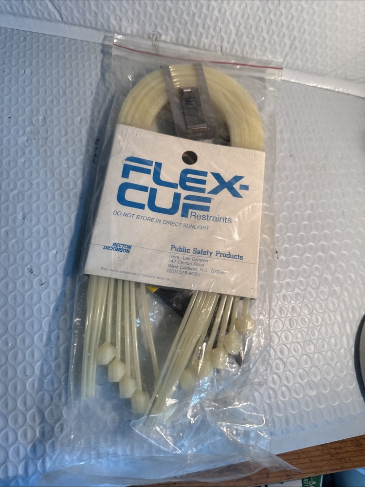 Vintage Flex-Cuf Restraints MIB