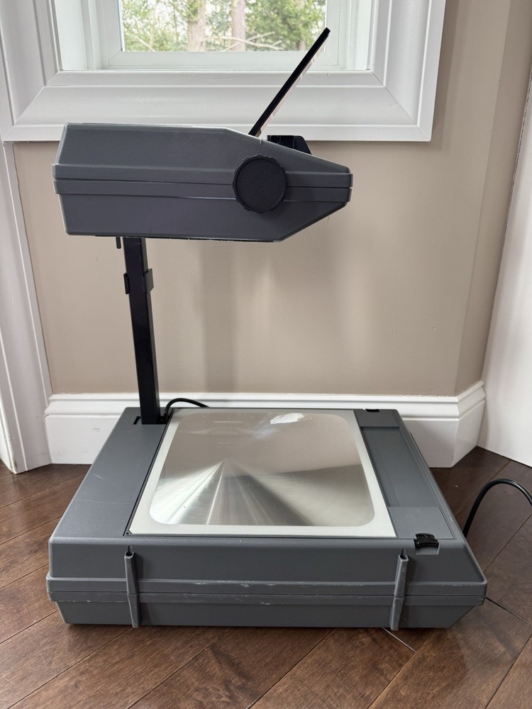 3M Model 2000 AG Portable Overhead Projector Briefcase Tested Works