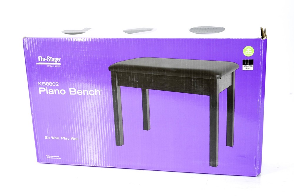 On-Stage Stands Keyboard and Piano Bench - BLEMISH