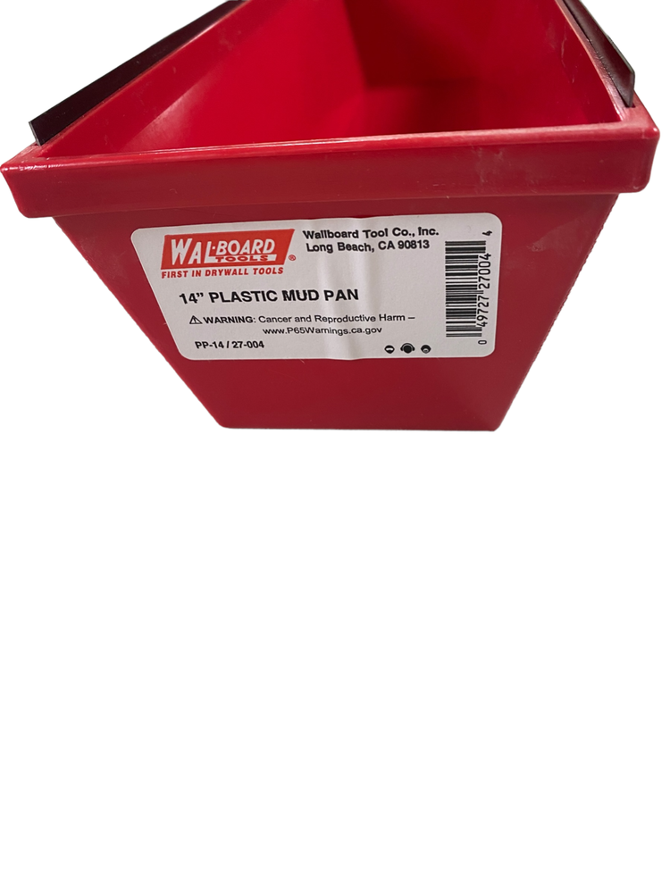 WALBOARD 14 27-00/ 14" Plastic Mud Pan/ NEW!