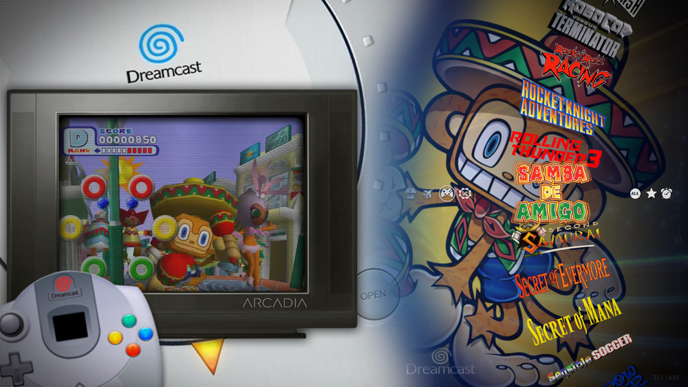 Arcadia Console, Arcade game System