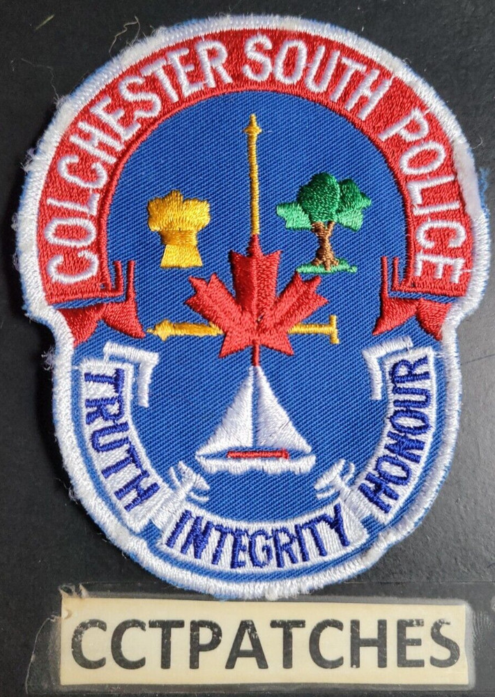 COLCHESTER SOUTH, CANADA POLICE SHOULDER PATCH