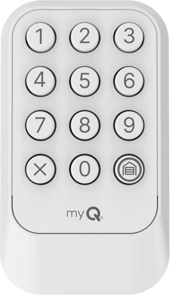 myQ Wireless Garage Door Keypad - White