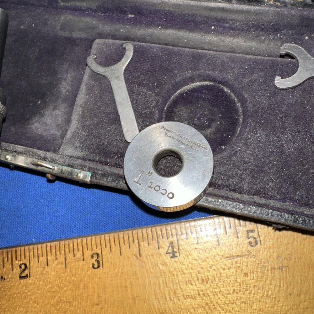 Brown & Sharpe # 47 Micrometer and Original Case!