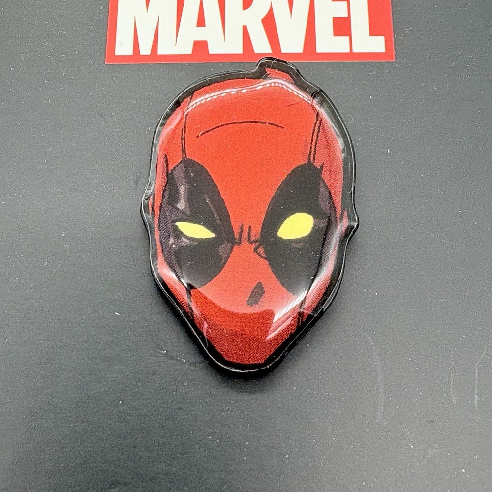 Deadpool Head Marvel Comics Lapel Pin Backpack Pin Bioworld Loot Crate