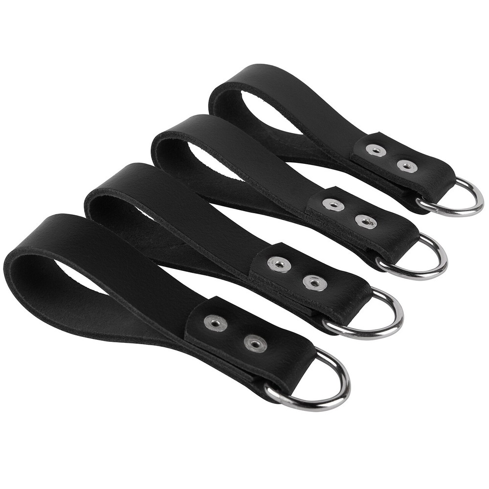 Suspender Loop Attachment - Heavy Duty Leather Tool Belt Accessories ( 4-Pack)