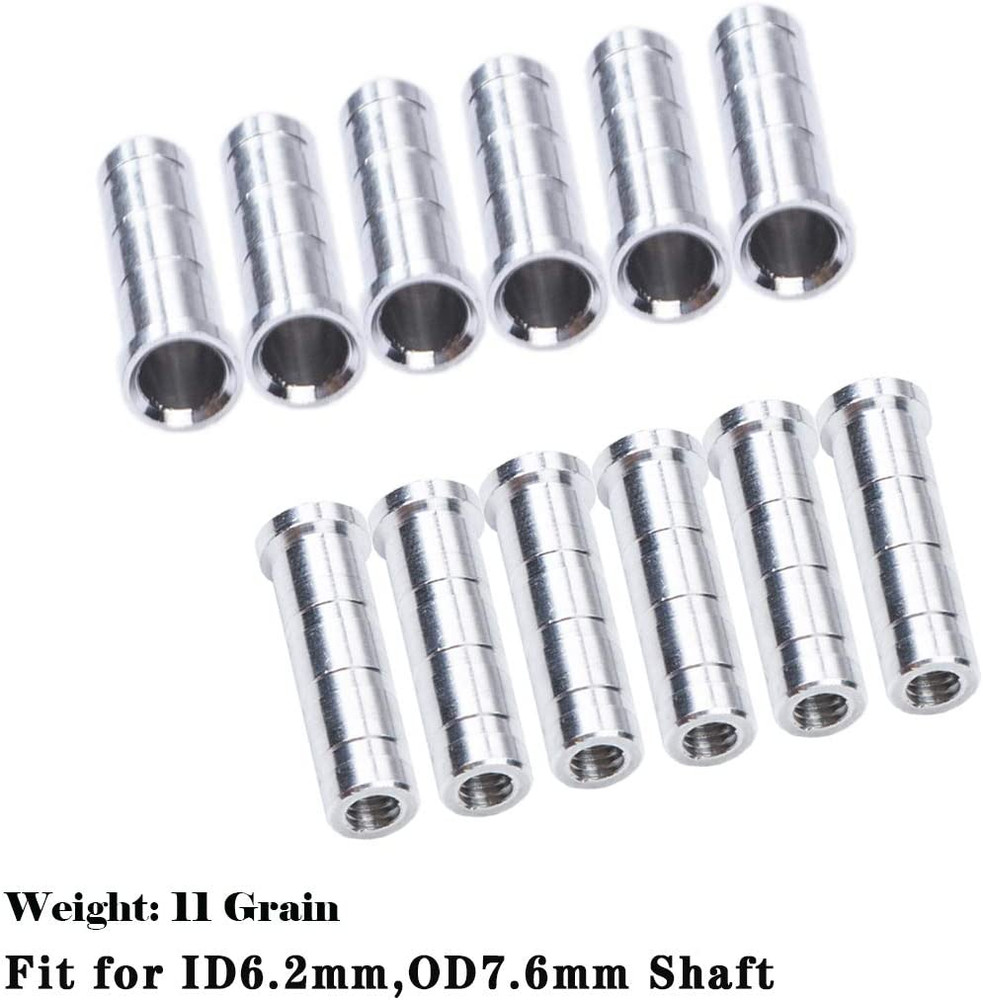 Archery 19/64? 100 Grain Field Points Tips Target and .244/6.2Mm Arrows Inserts