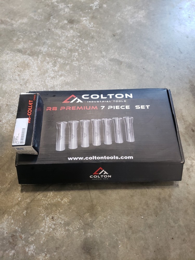 R8 Collet Set New 8pc