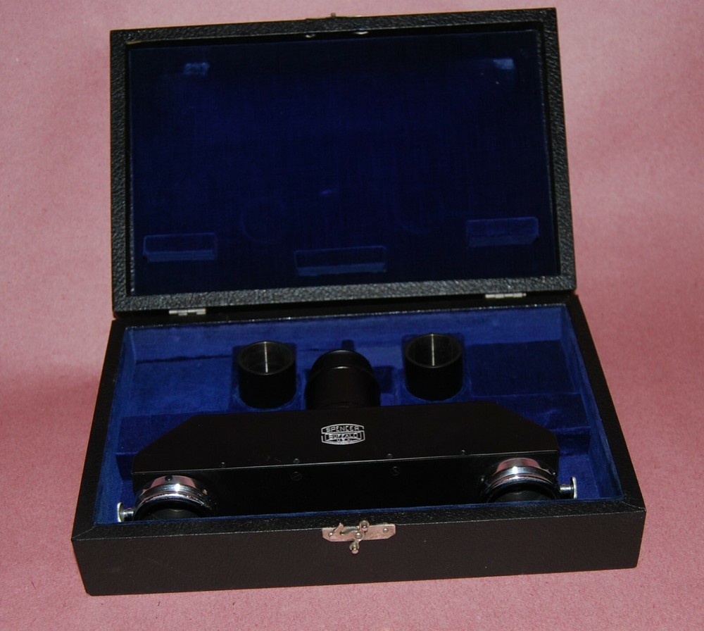 Vintage Spencer Microscope Comparison Bridge - Very Nice and Very Rare