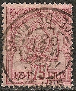 Tunesia 1888 YV 18  CANC  VF