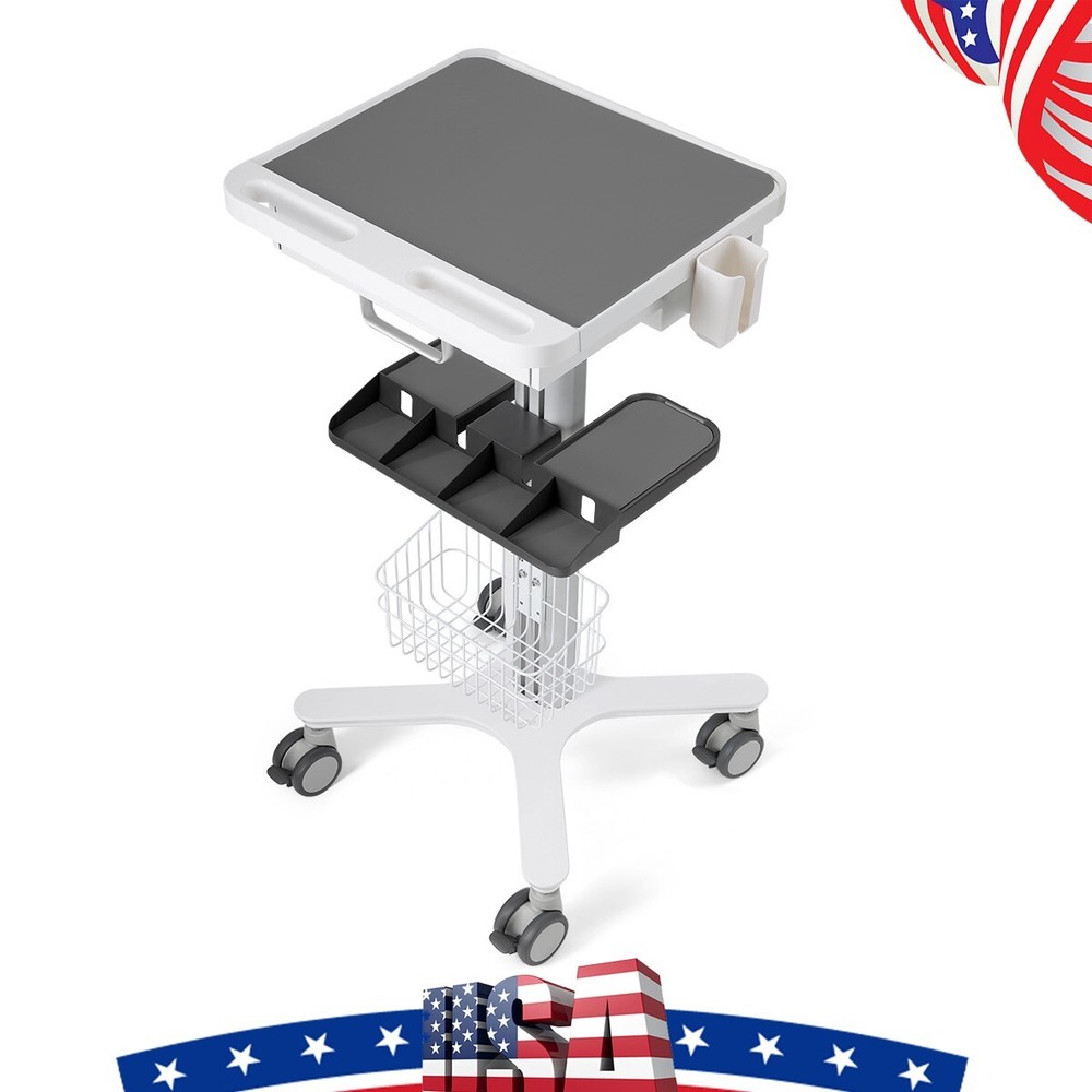 Dental Multi-Function Trolley Cart & 360° Lockable Wheels for Root Canal Treat