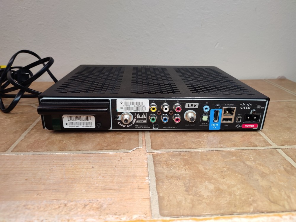 Cisco Technicolor 4742HDC High Definition HD Receiver Cable Box No Remote