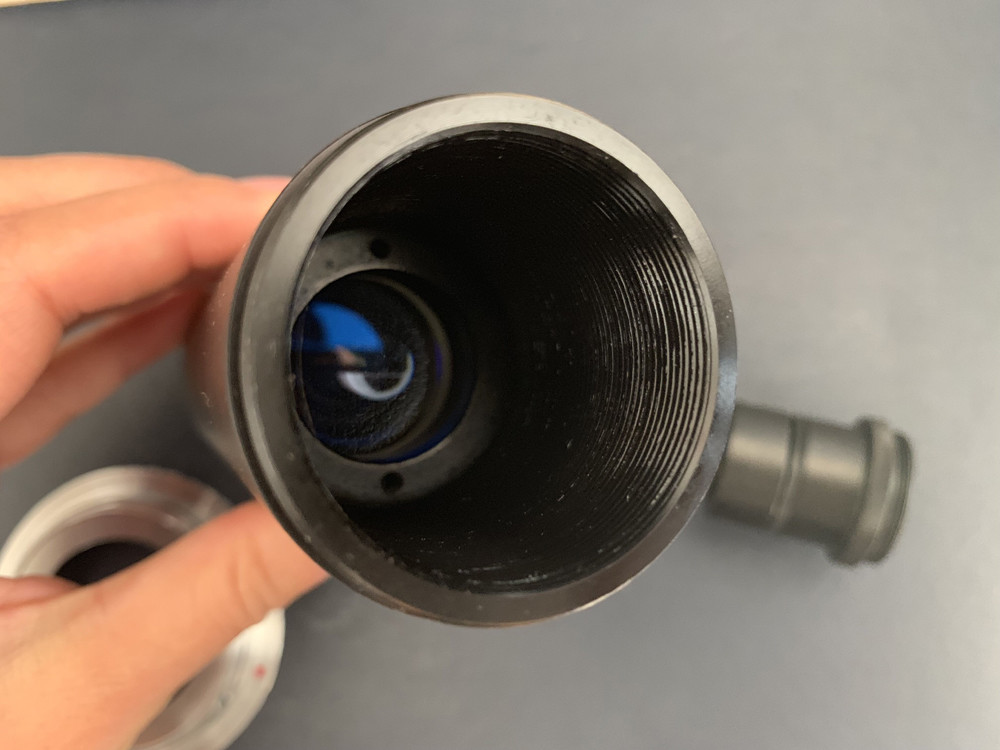 New 1x C mount Lens Adapter for Video Camera Trinocular Microscope with 23.2mm