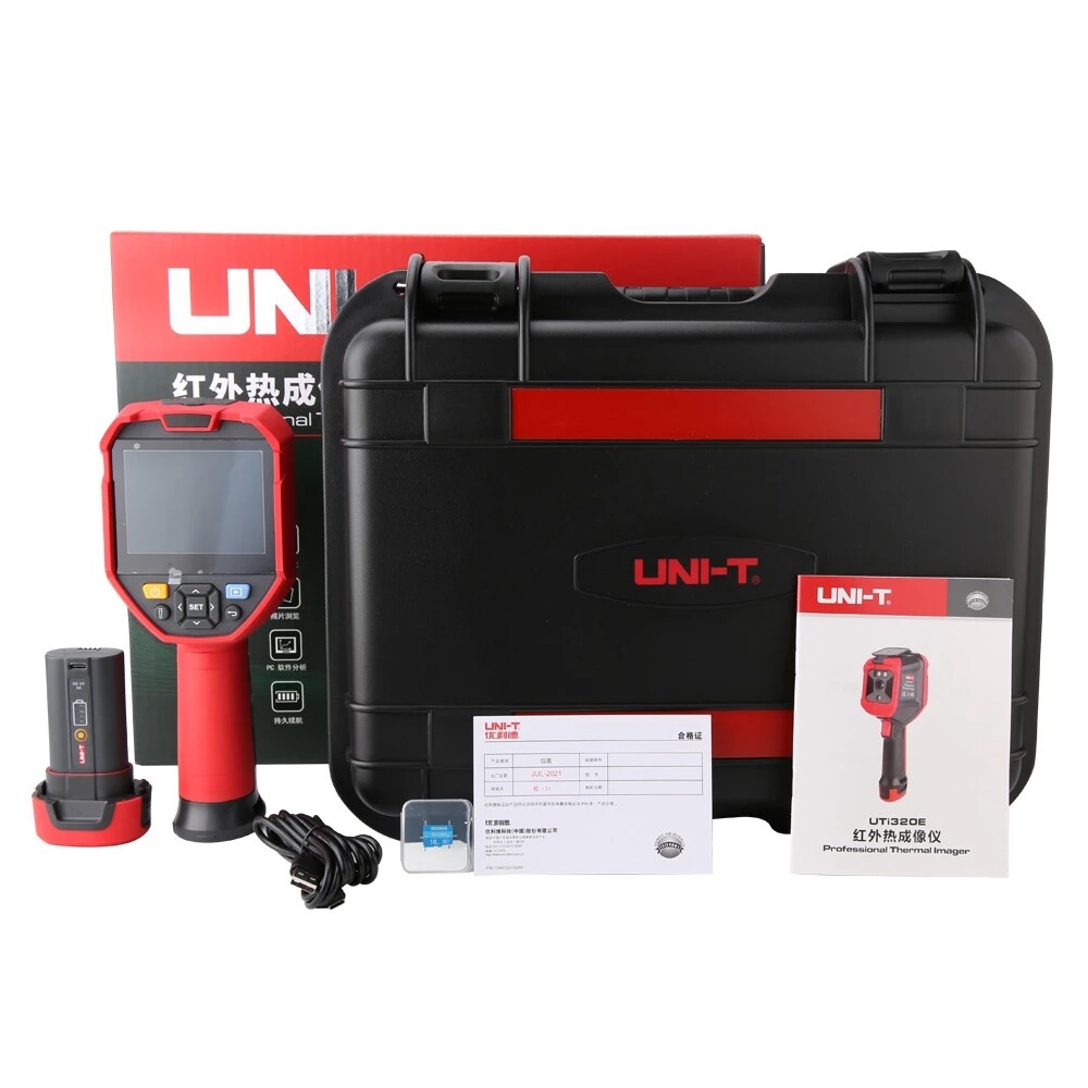 UNI-T UTi320E Infrared Thermal Imager IR Camera PC Software Analyzer WIFI APP