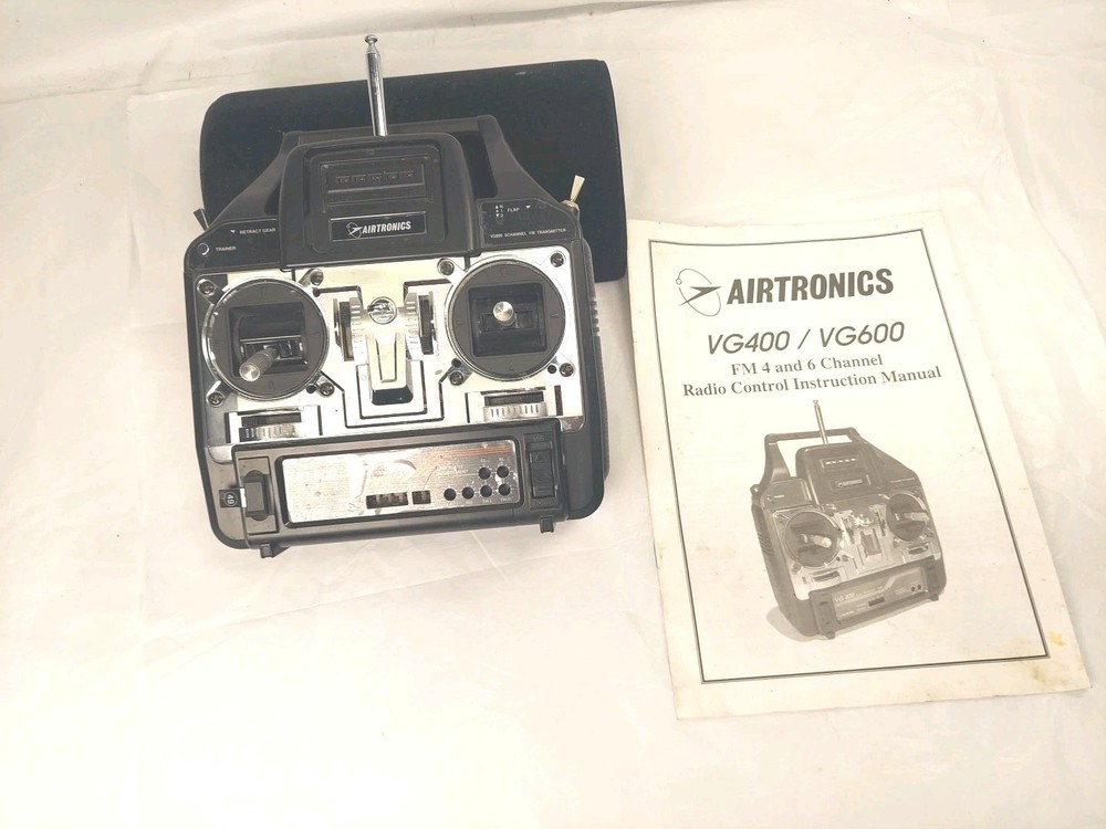 Airtronics Vanguard PCM VG6P 6 Channel Radio Control Transmitter - Untested