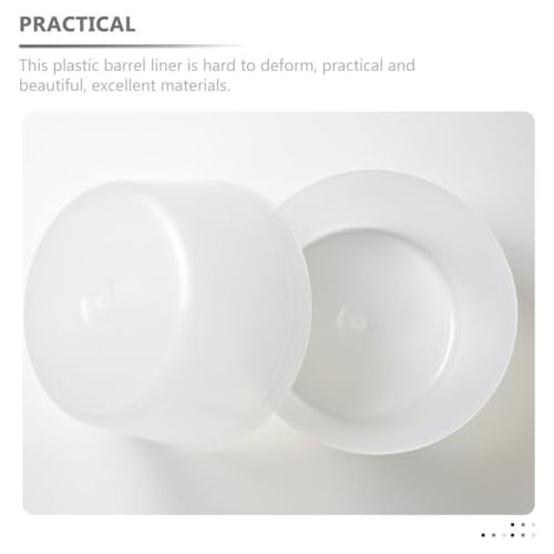 Multi-Functional Sauna Bucket Insert 9.06" Plastic Liner for Home Spa & Pool