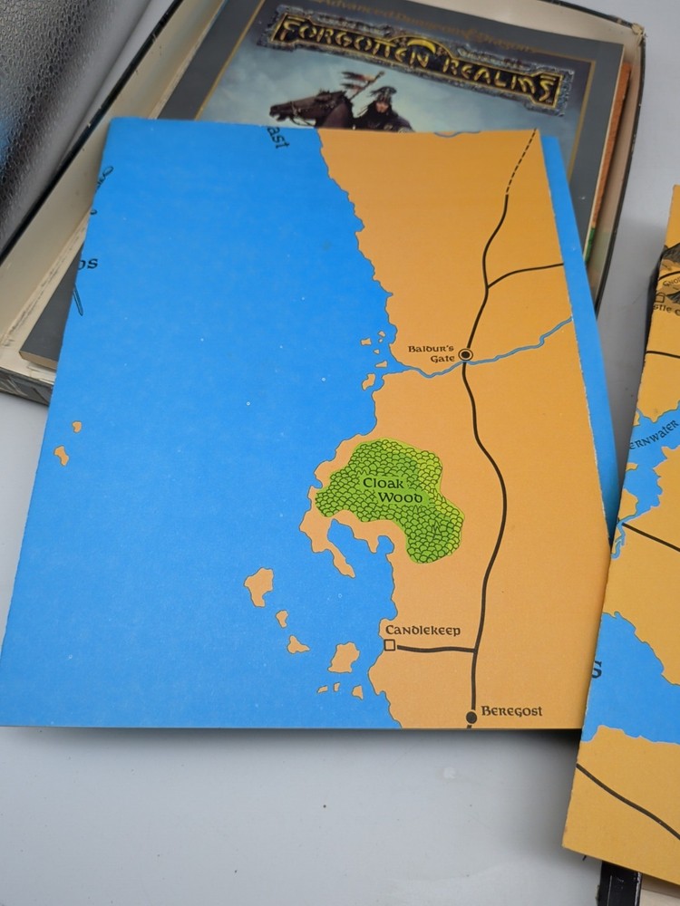 TSR AD&D 1987 : Forgotten Realms Campaign Set - Boxed #1031 (Complete?)