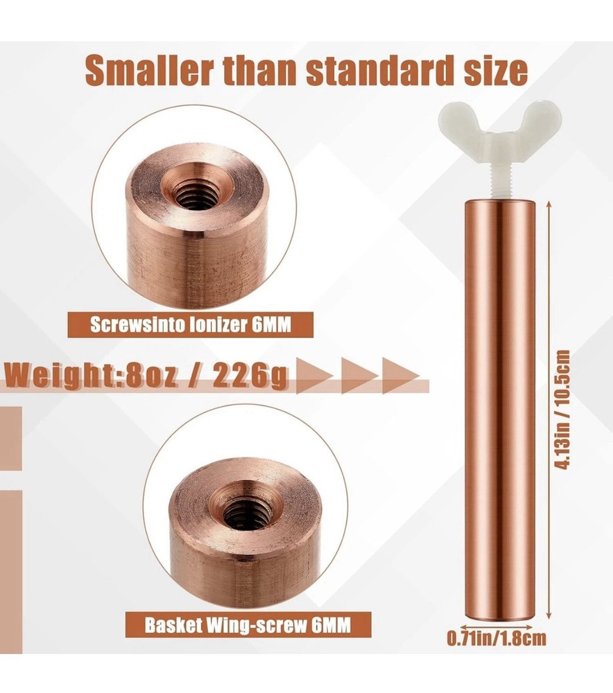 Pool Copper Anodes Set Solar Replacement for Chlorine Cost Saving