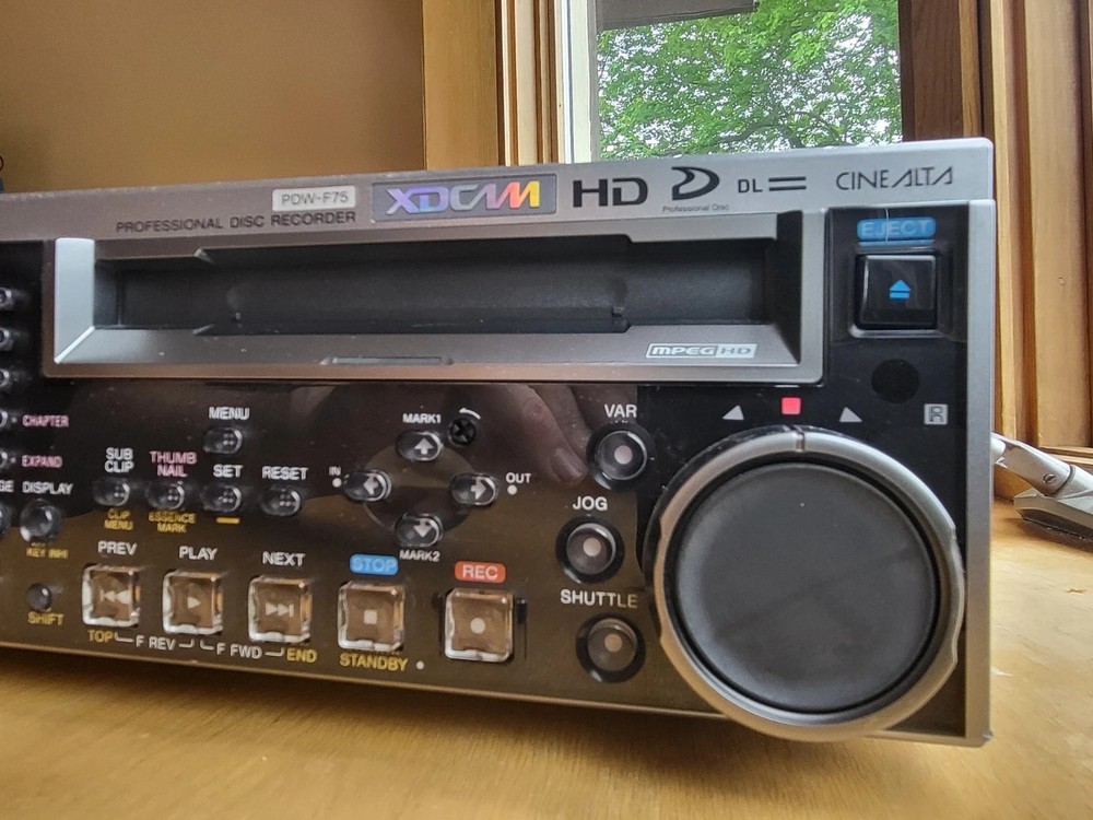 Sony PDW F75 XDCAM HD Disc Recorder