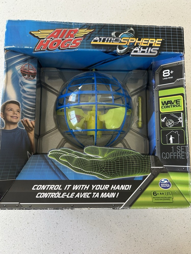 Air Hogs Atmosphere Axis Hovering Sphere, New In Box, Control With Your Hand