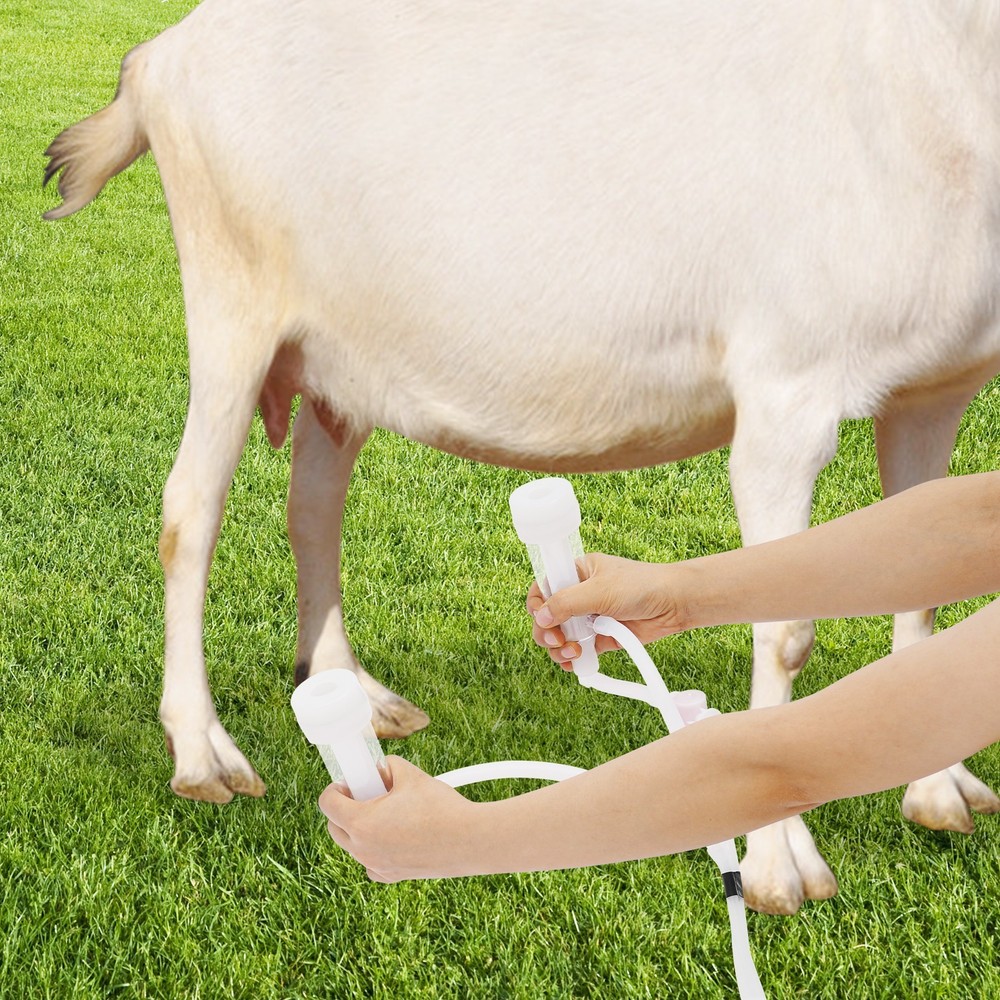 2-in-1 Fully Automatic Milking Machine for cows and goats 3-Liter Plug-in Model