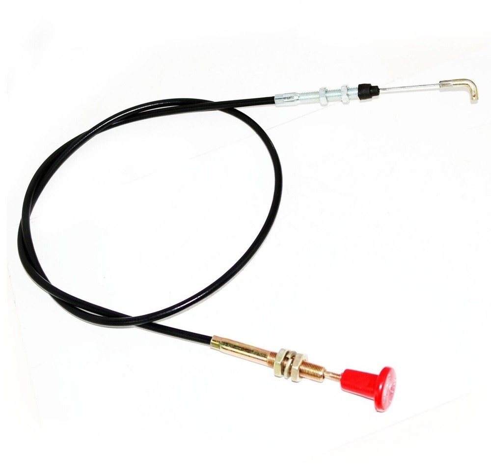Choke Cable Pull to Stop Cable Male Ball End L Type Fits Mahindra Tractor