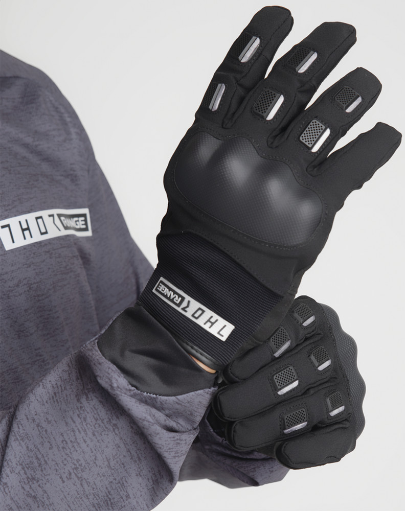 Thor 2025 Range Motocross Riding Gloves Black